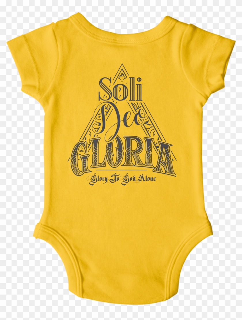 Sdg Triangle “gold And Black” Onesie - Maillot Clipart