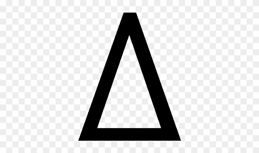 Black Triangle Png Clipart