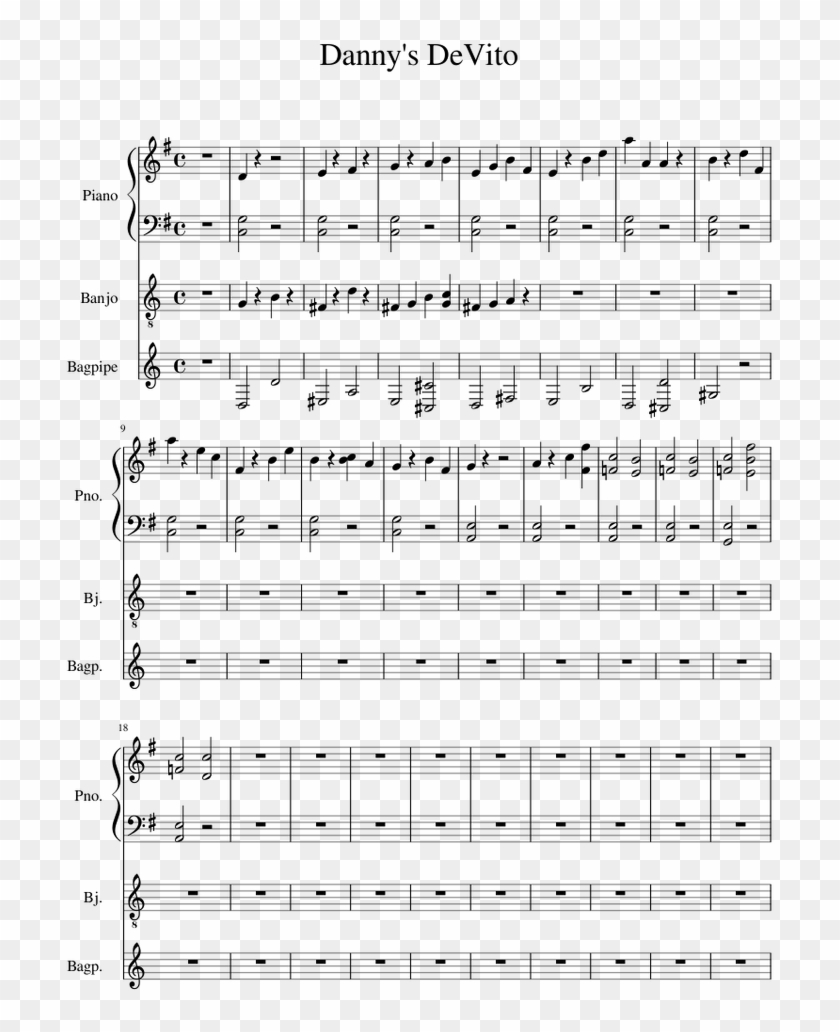 Danny's Devito - Rock Around The Clock Score Clipart