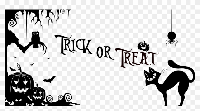 On October 31st From 5-7pm Join Us On All Hallow's - Trick Or Treat Pdf Clipart