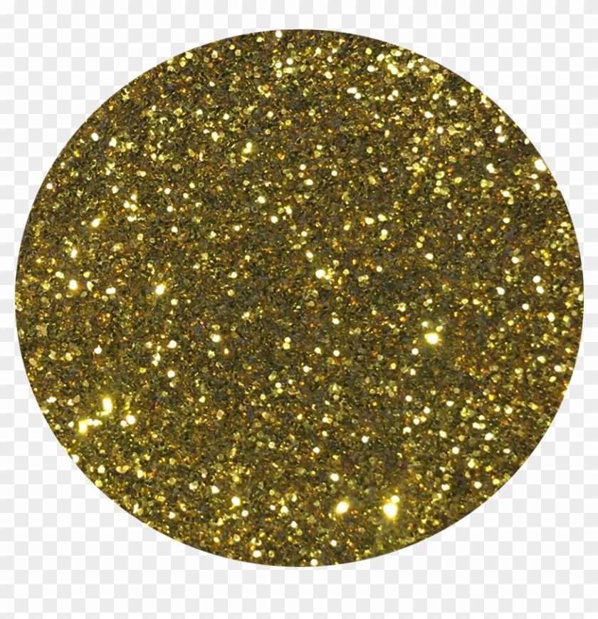 Gold Glitter Circle Png - Circle Clipart