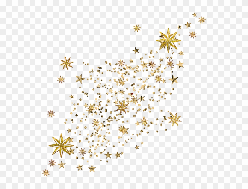 Sparkle Png, Star Clipart, Elements Of - Transparent Golden Stars Png