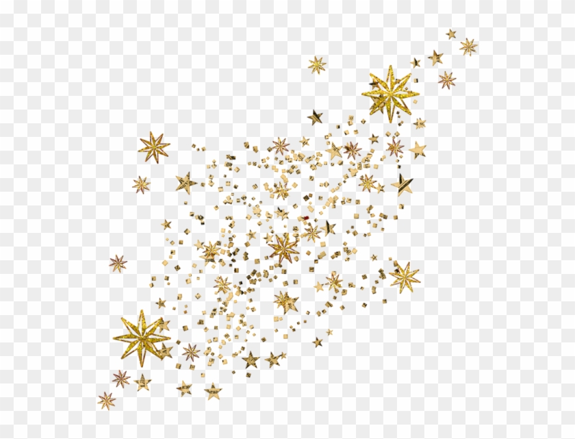 Sparkle Png, Star Clipart, Elements Of - Transparent Golden Stars Png #2941238