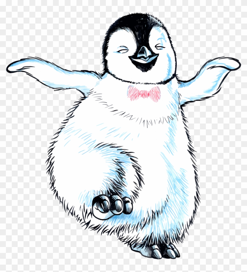 Happy Feet Clip Art - Png Download