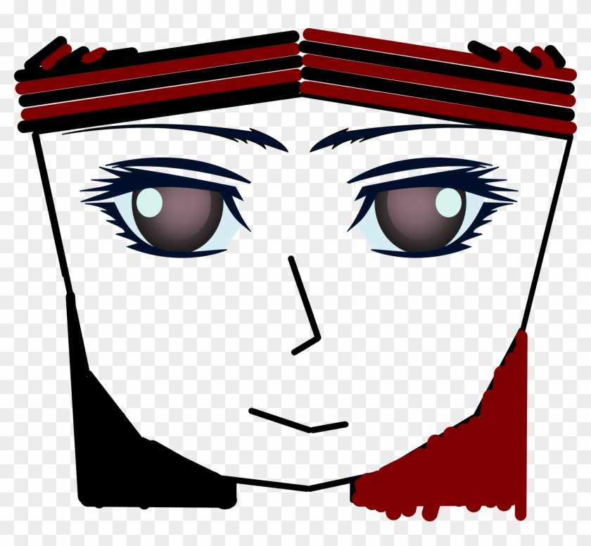 This Free Icons Png Design Of Anime Girl2 - Vector Anime Eye Png Clipart #2942370