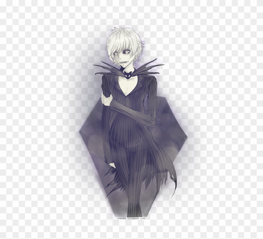 Anime Jack Skellington , Png Download - Jack Skellington Anime Version Clipart
