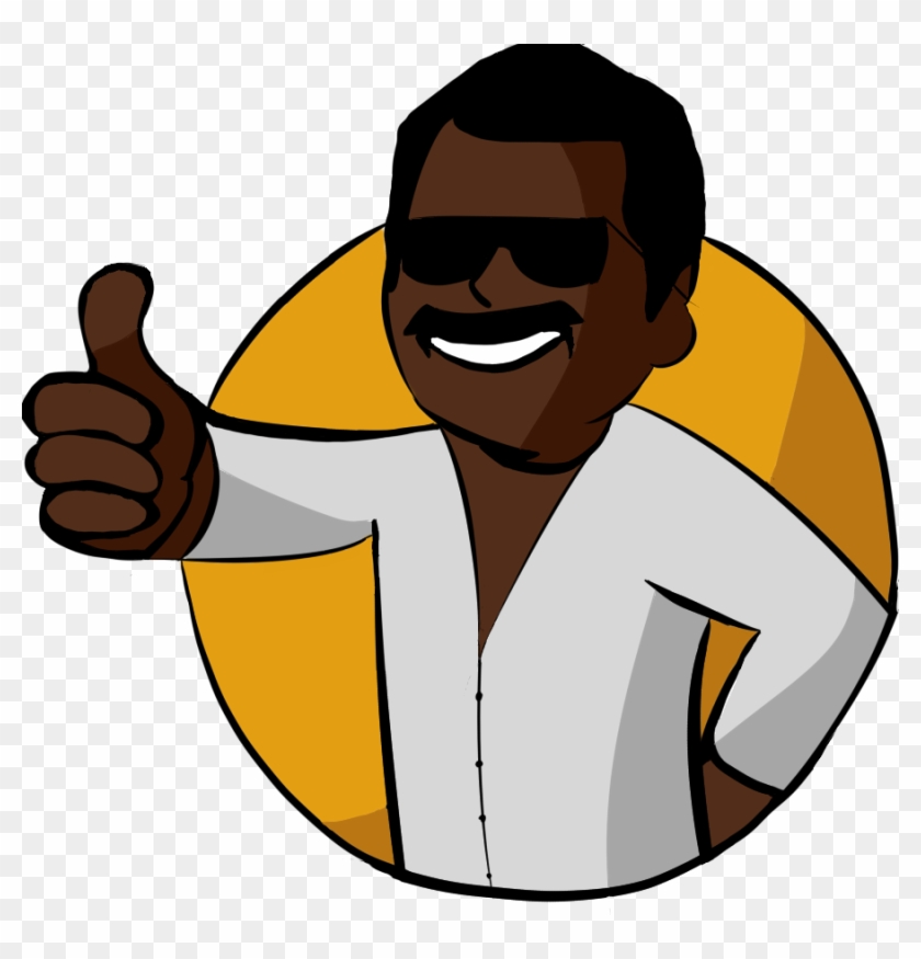 Fan-madedawood Rangan In The Form Of Vault Boy - Cartoon Clipart #2942452