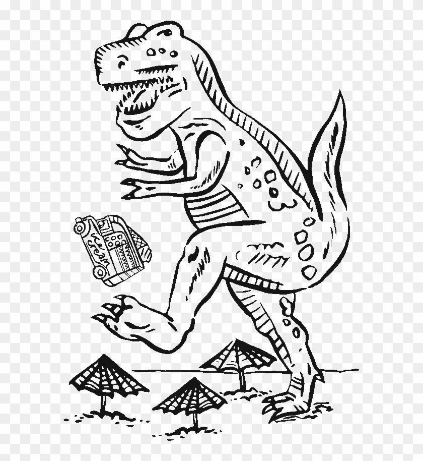 Jc-trex - Cartoon Clipart #2942518