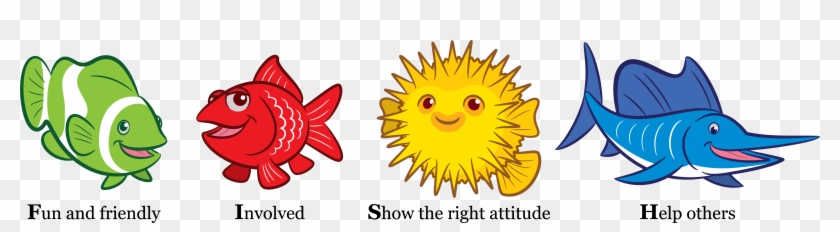 Our Fish Philosophy Consists Of Four Interconnected - Fish Philosophy Png Clipart #2942808