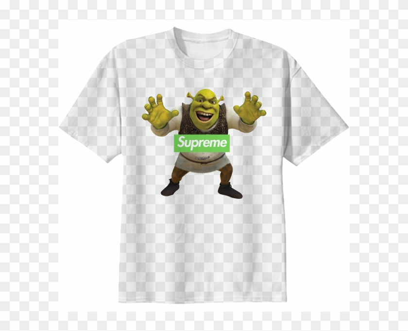 Shrek Supreme Box Logo Parody 38 Rammstein Sehnsucht T Shirt