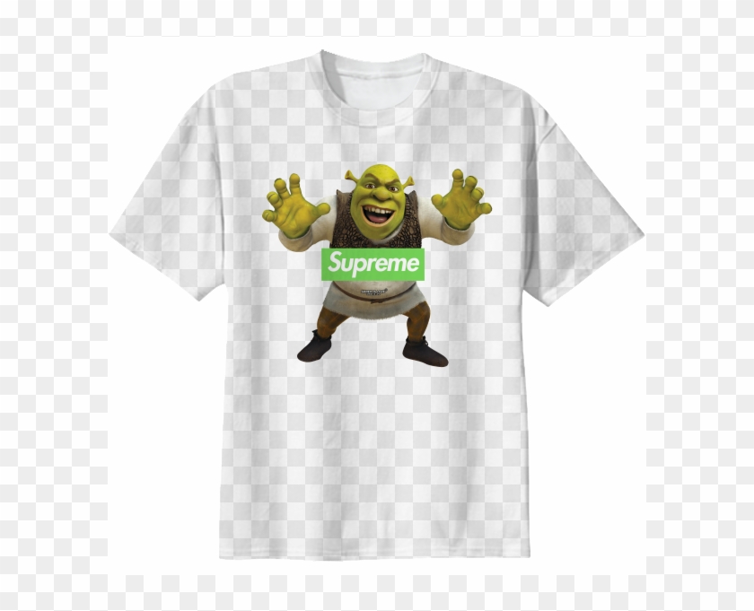 Shrek Supreme Box Logo Parody $38 - Rammstein Sehnsucht T Shirt Clipart #2942911