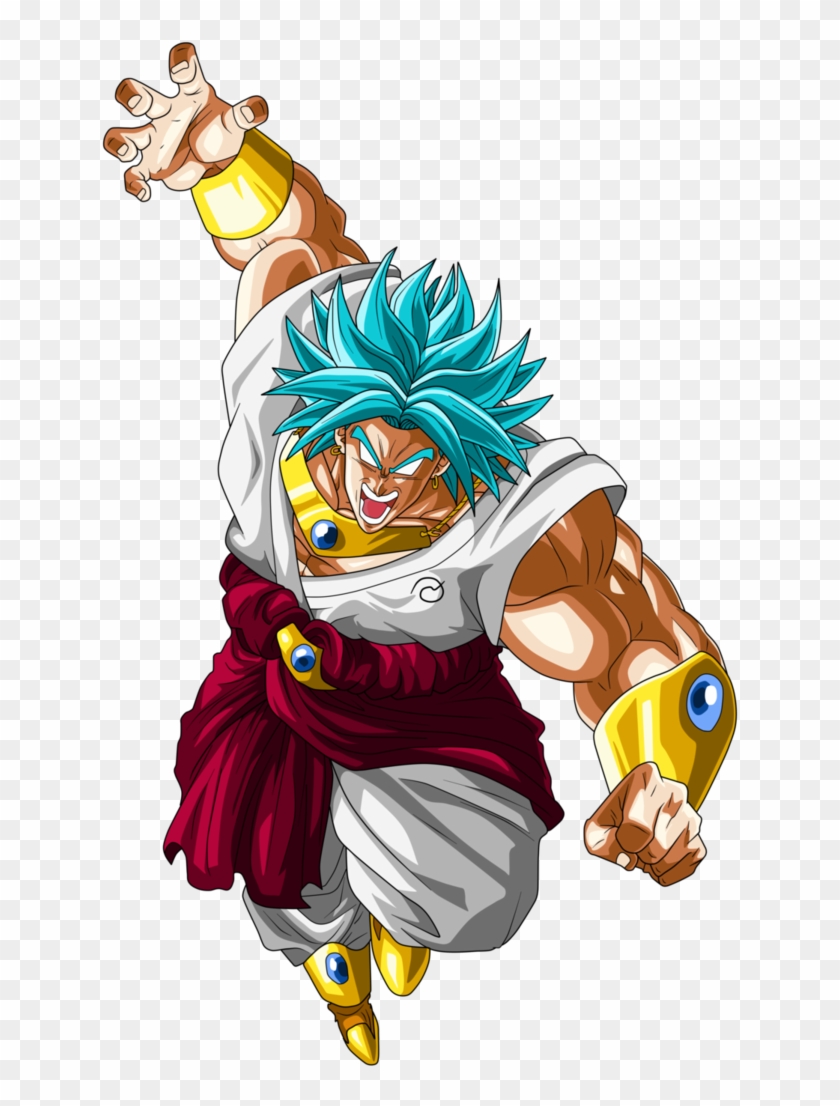 Dragon Ball Broly Png File - Dragon Ball Broly Ssj Blue Clipart