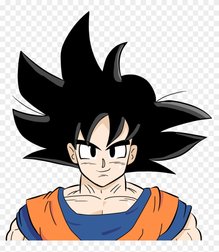 Goku Dragon Ball Super Broly - Molde Cara De Goku Clipart #2943455