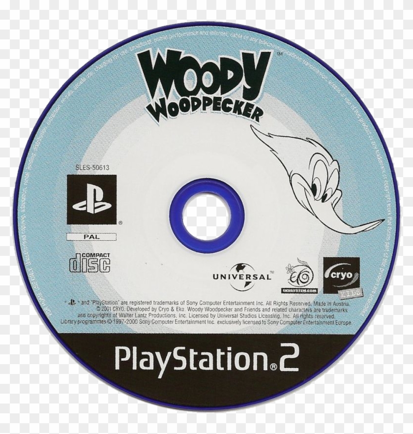 Woody Woodpecker Escape From Buzz Buzzard Park Ps2 - Gran Turismo 4 Ps2 Disc Clipart #2943494