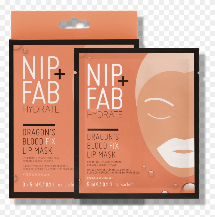 Dragon's Blood Fix Lip Mask - Nip Fab Dragons Blood Eye Mask Clipart #2943546