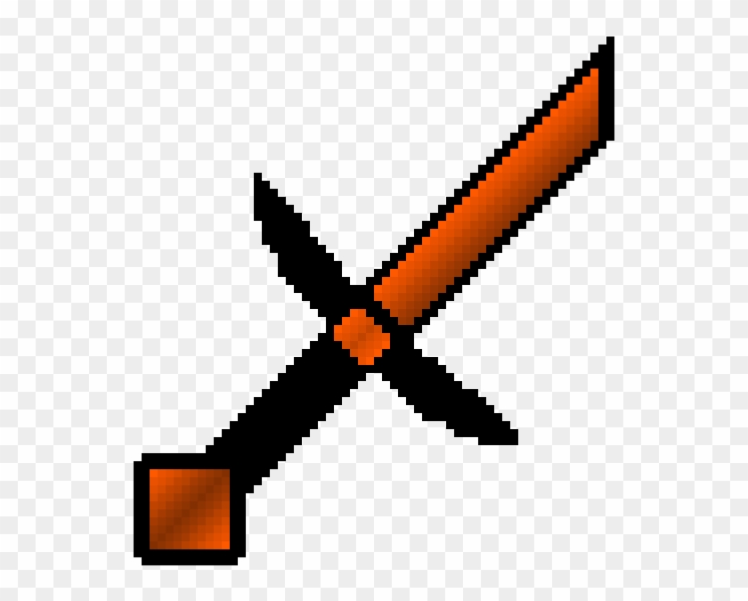 Minecraft Pvp Sword Clipart #2943828