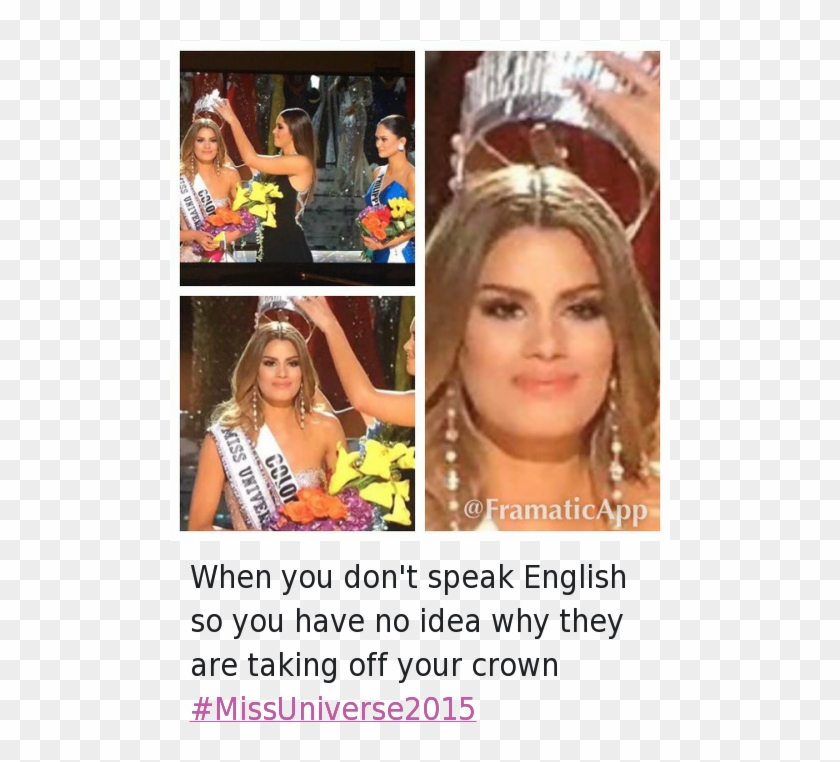 Ariadna Gutierrez Arevalo, Confused, And Mfw - Ariadna Gutierrez And Pia Wurtzbach Clipart