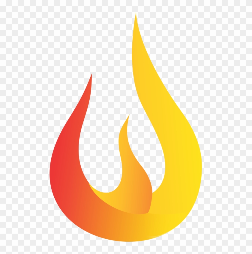 Logo Flame Bonfire - Llama Fuego Logo Png Clipart