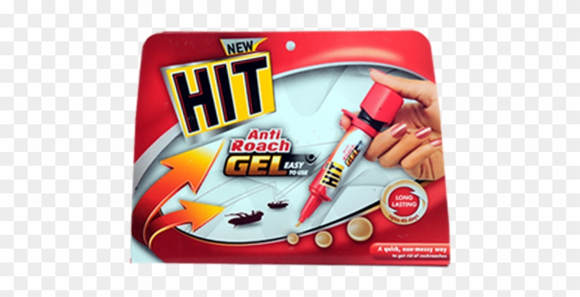 Hit Cockroach Killer Gel Clipart