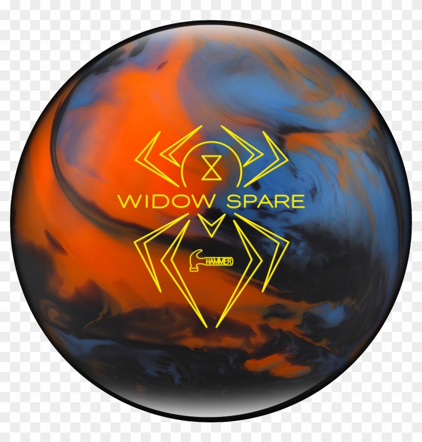 Hammer Widow Spare Blue/orange/smoke Bowling Ball - Hammer Black Widow Spare Clipart