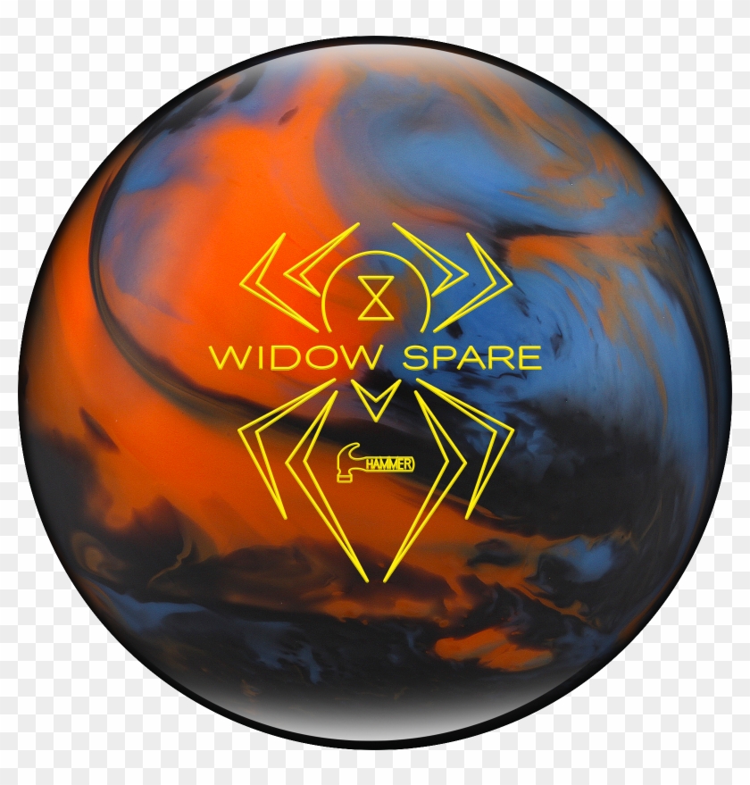Hammer Widow Spare Blue/orange/smoke Bowling Ball - Hammer Black Widow Spare Clipart #2945263