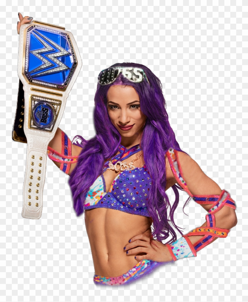 #sashabanks - Nikki Bella Raw Women's Champion Clipart