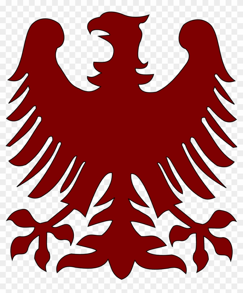 Eagle Coat Arms Phoenix Maroon Png Image - Coat Of Arms Of Wrocław Clipart