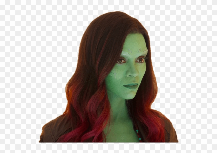 Gamora Transparent Png Images - Red Hair Clipart #2945636