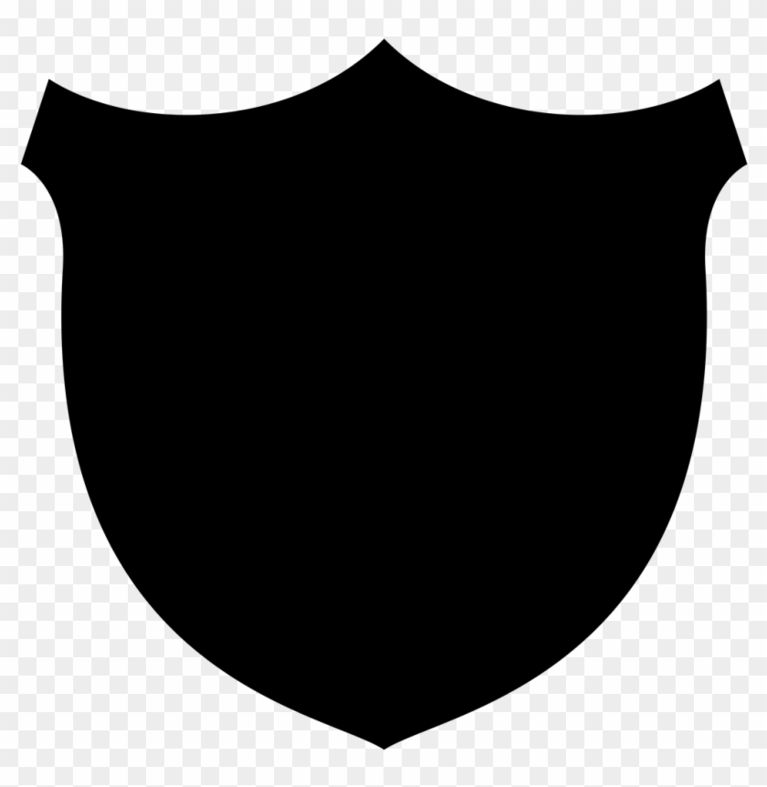 Coat Of Arms Shield Icon Png Image - Logo Lambang Polos Png Clipart #2945639