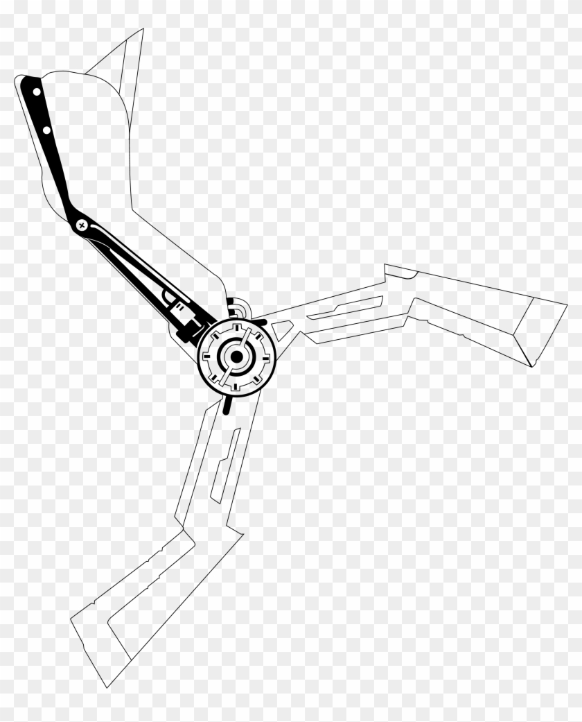 Rage Wingsticktemplate - Rage 2 Wingstick Clipart