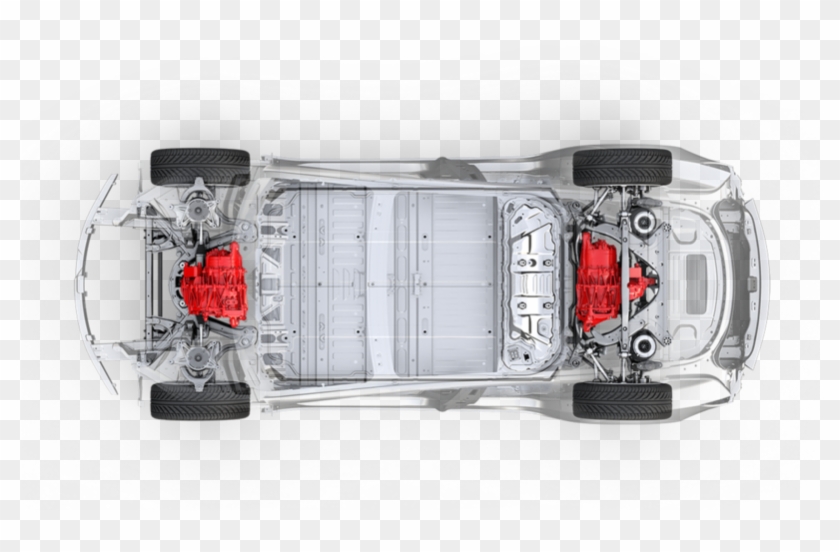 An Awd Version Of The Tesla Model 3 Could Break Cover - Model 3 Dual Motor Clipart #2945800