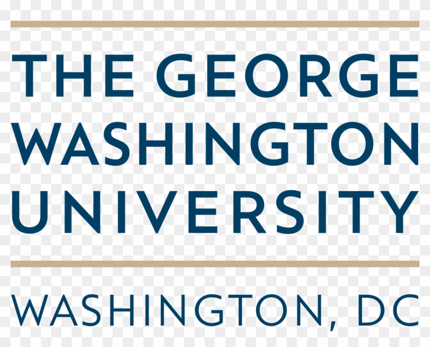 George Washington University Wordmark - George Washington Uni Logo Clipart
