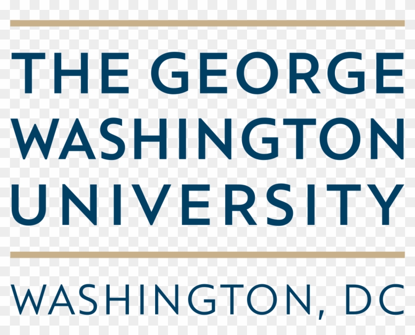 George Washington University Wordmark - George Washington Uni Logo Clipart #2945802