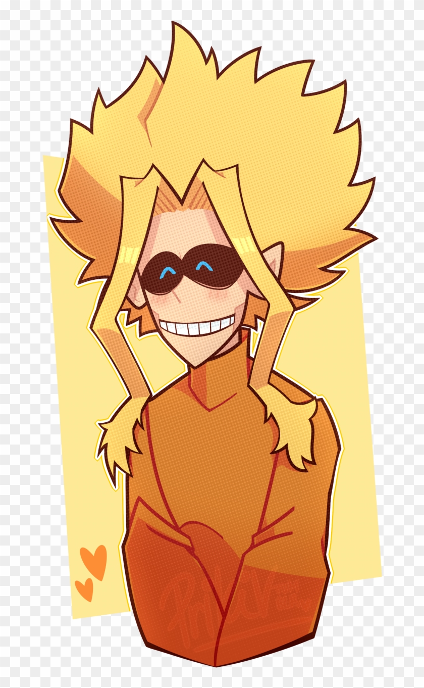 A Cartoonish All Might In A Sweater Too Cold In Clipart #2946004