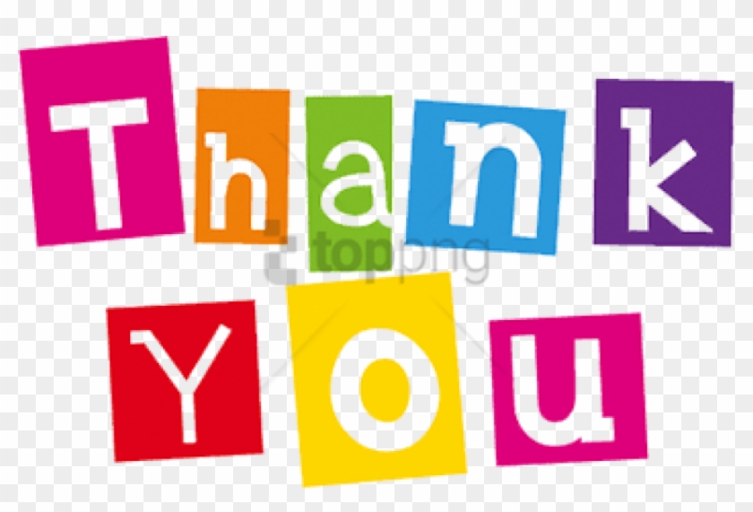 Free Png Thank You Colours Png Image With Transparent - Thank You Clipart Transparent Background