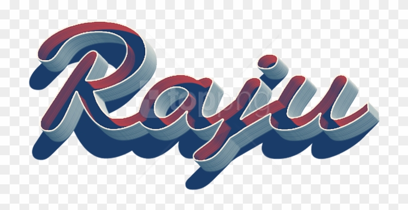 Name Png Transparent Background - Raju Name Clipart