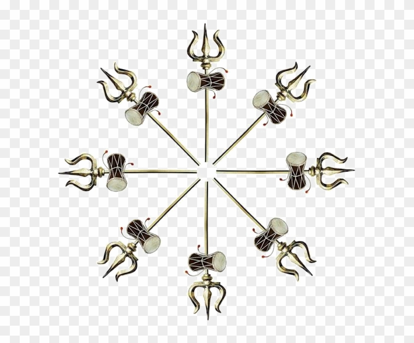 Trishul Png Pic - Circle Clipart