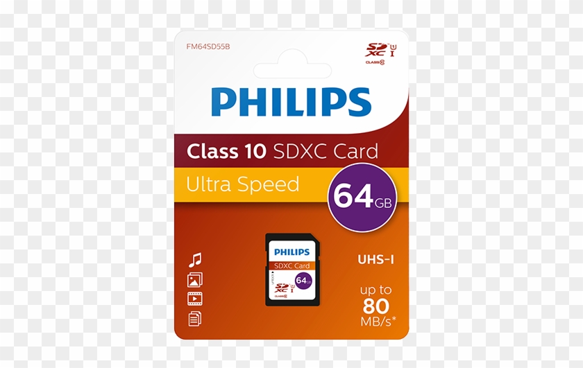 Product Sheet Sdhc Class 10 Memory Cards - Philips Clipart