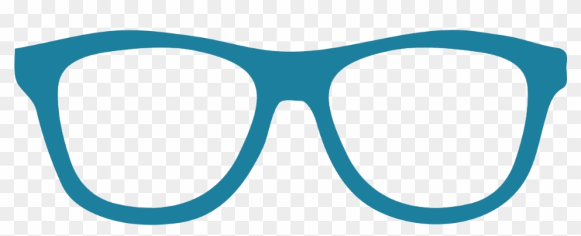 Nerdspeak - Silhouette Glasses Clip Art - Png Download