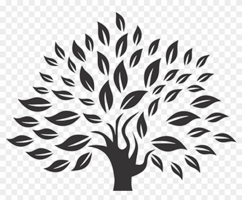 Save Tree Png - Black And White Tree Png Hd Clipart