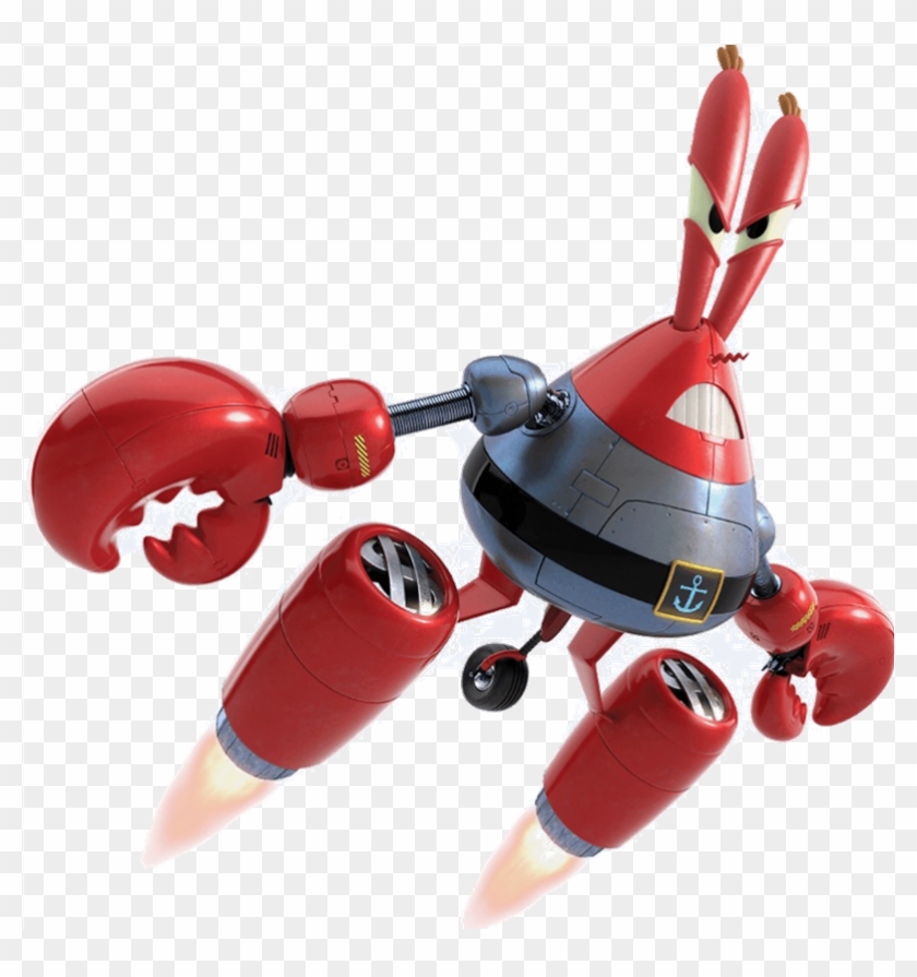 View Samegoogleiqdbsaucenao Mr - Spongebob Movie Mr Krabs Robot Clipart