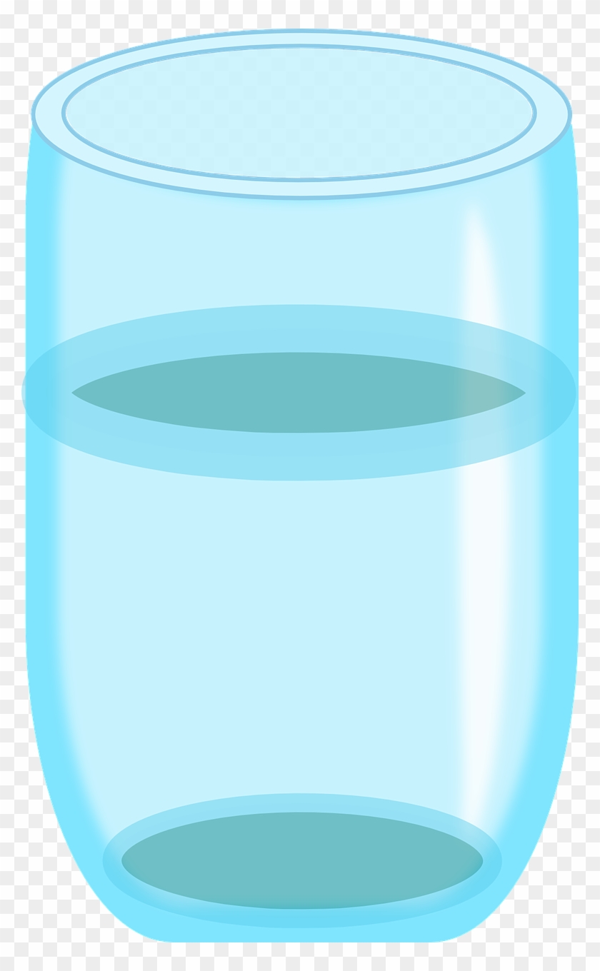 Glass Water Drink Bubble Png Image - Glass Of Water Illustration Transparent Clipart