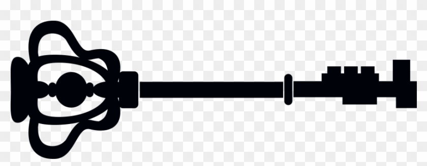 Antique Keys Silhouette Clipart #2948376
