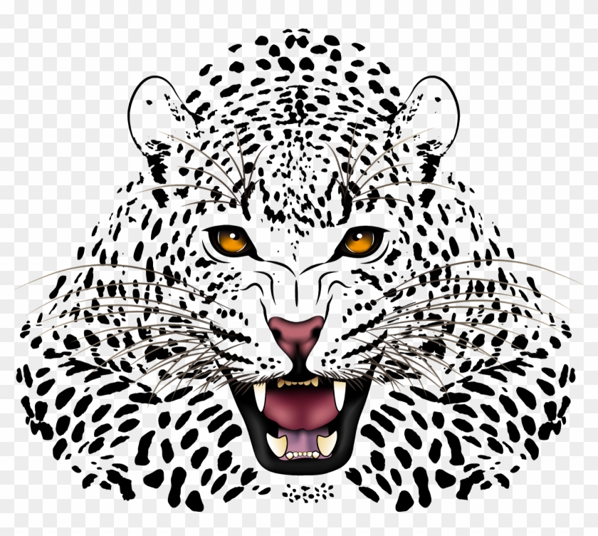 Leopard Cheetah Png - Vector Art Free Clipart