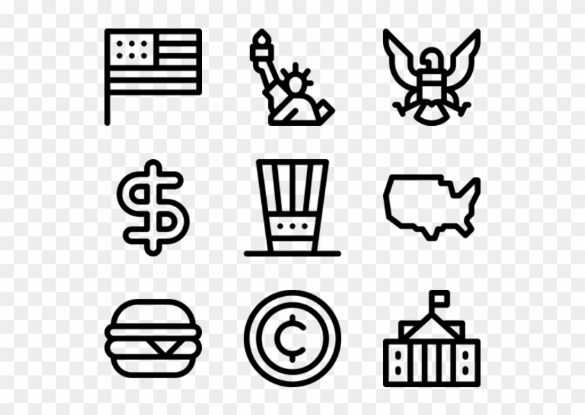 United States - Icon Transparent Asia Clipart
