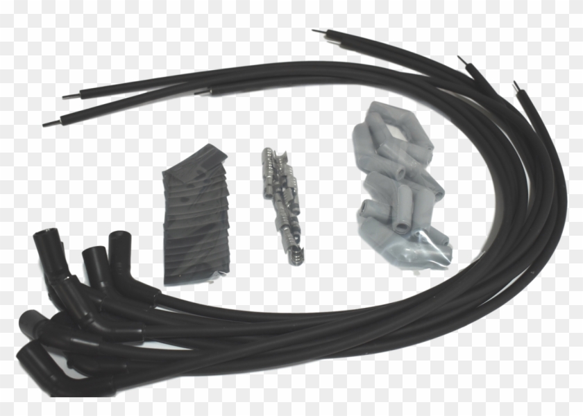 Scott Spark Plug Wire Kit W/sleeve - Serial Cable Clipart