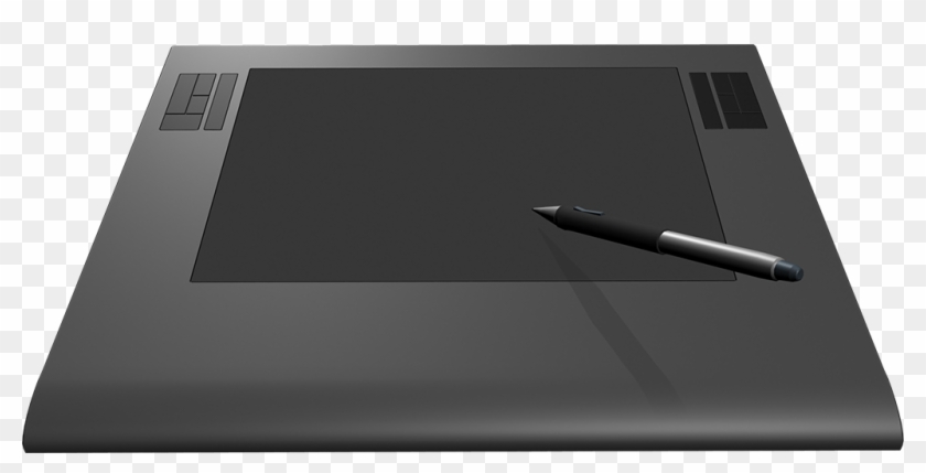 The Tablet Has Buttons On Either Side And No Connecting - Graphics Tablet Transparent Background Clipart #2948712
