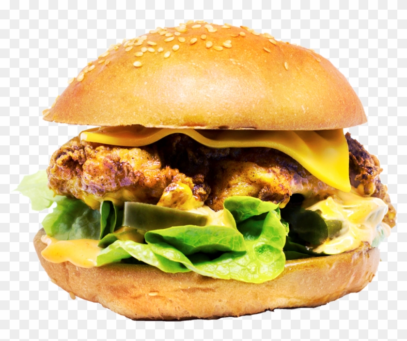The Spicy Bird - Cheeseburger Clipart