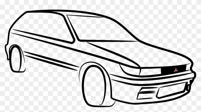 Mitsubishi Colt Clipart #2948974