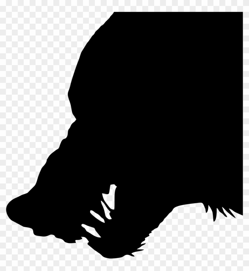 Soldier Silhouette - Wolf Angry Vector Png Clipart #2949338